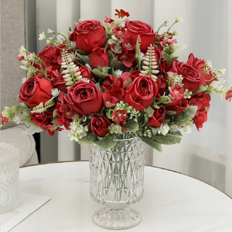 Artificial Flowers - Silk Roses Bouquets