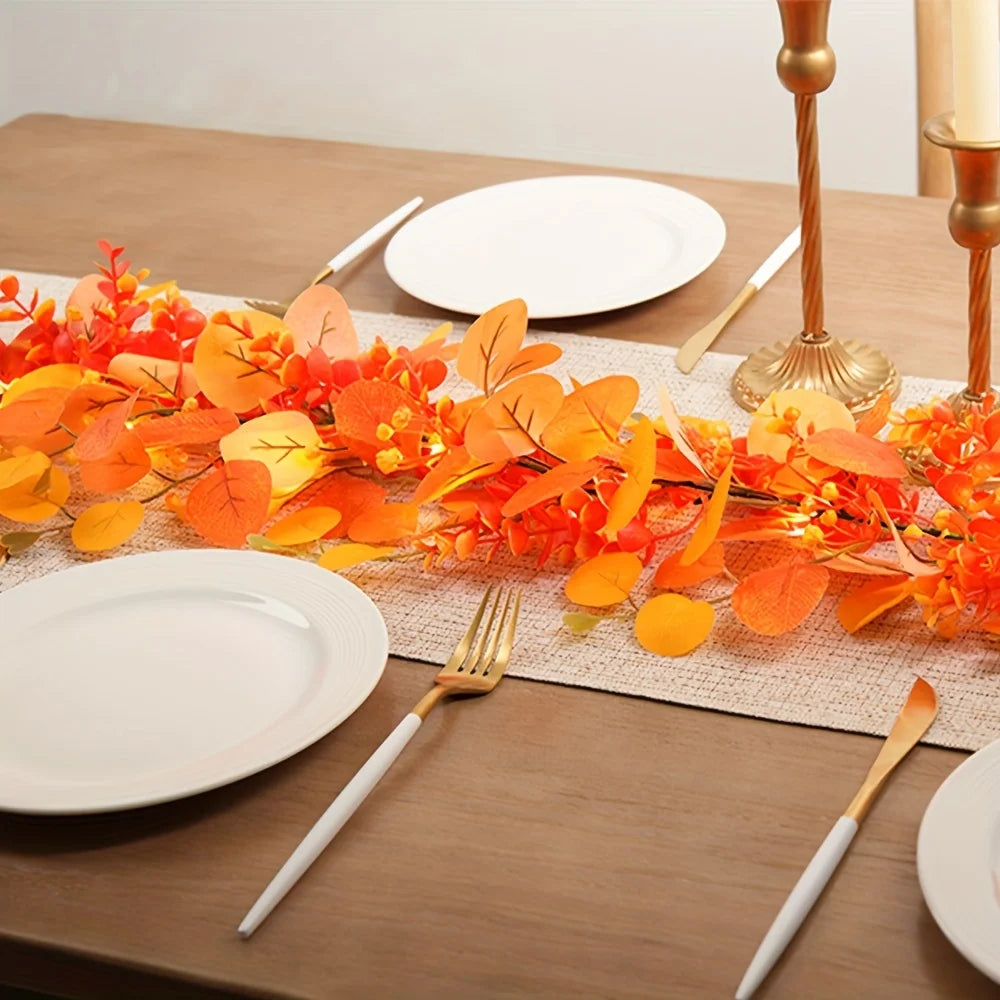 Artificial Autumn Garland - 5.9ft
