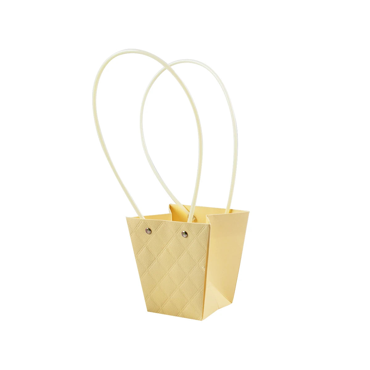 Paper Flower Gift Bags - with Handle