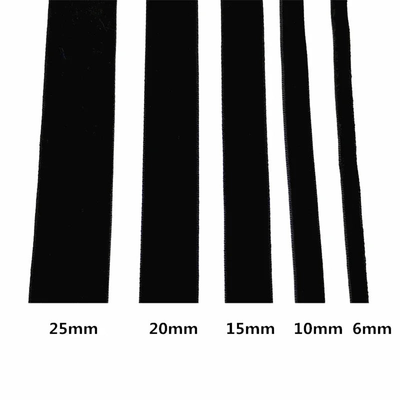 Velvet Ribbon - Multiple Sizes