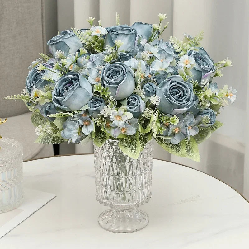 Artificial Flowers - Silk Roses Bouquets