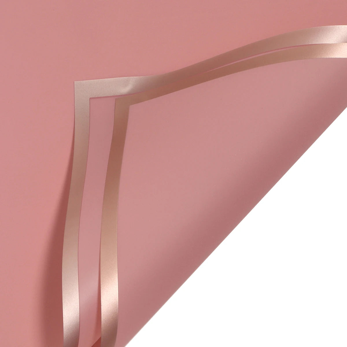 Waterproof Wrapping Paper With Golden Border - x20 Sheets