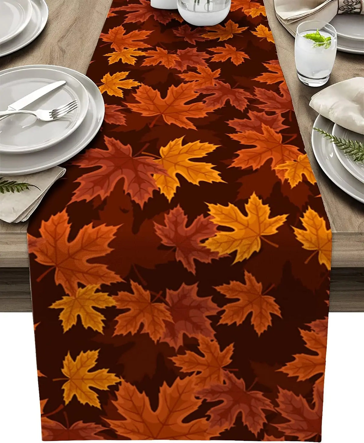 Maple Leaf Table Runner - Multiple Sizes