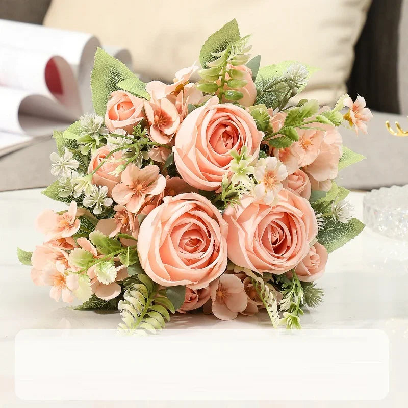 Artificial Flowers - Silk Roses Bouquets