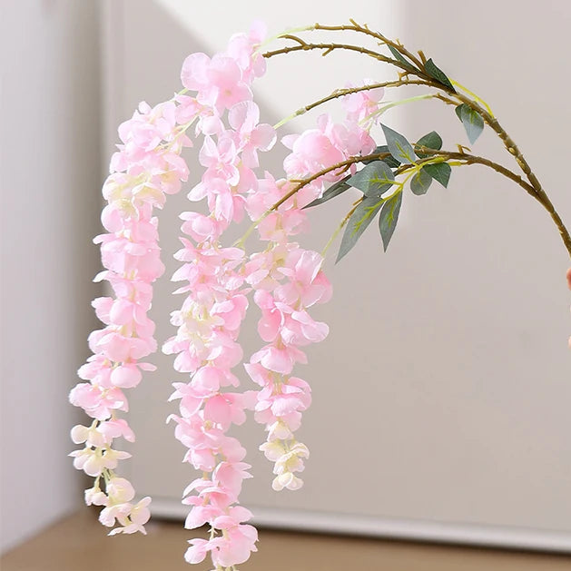 Artificial Wisteria Stem - Blooming Vine - 108cm
