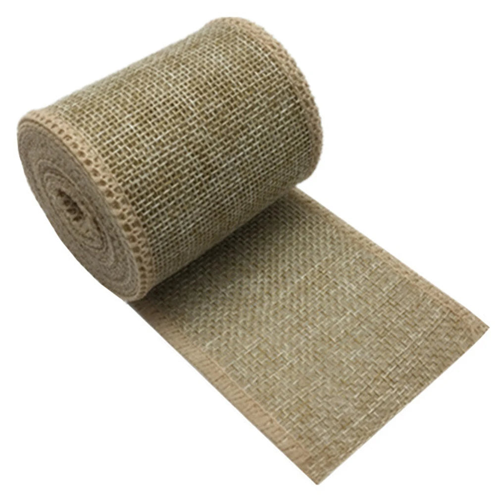 Autumn Wired Burlap Ribbon - 6cm x 3yrds
