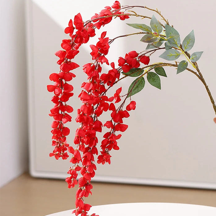 Artificial Wisteria Stem - Blooming Vine - 108cm