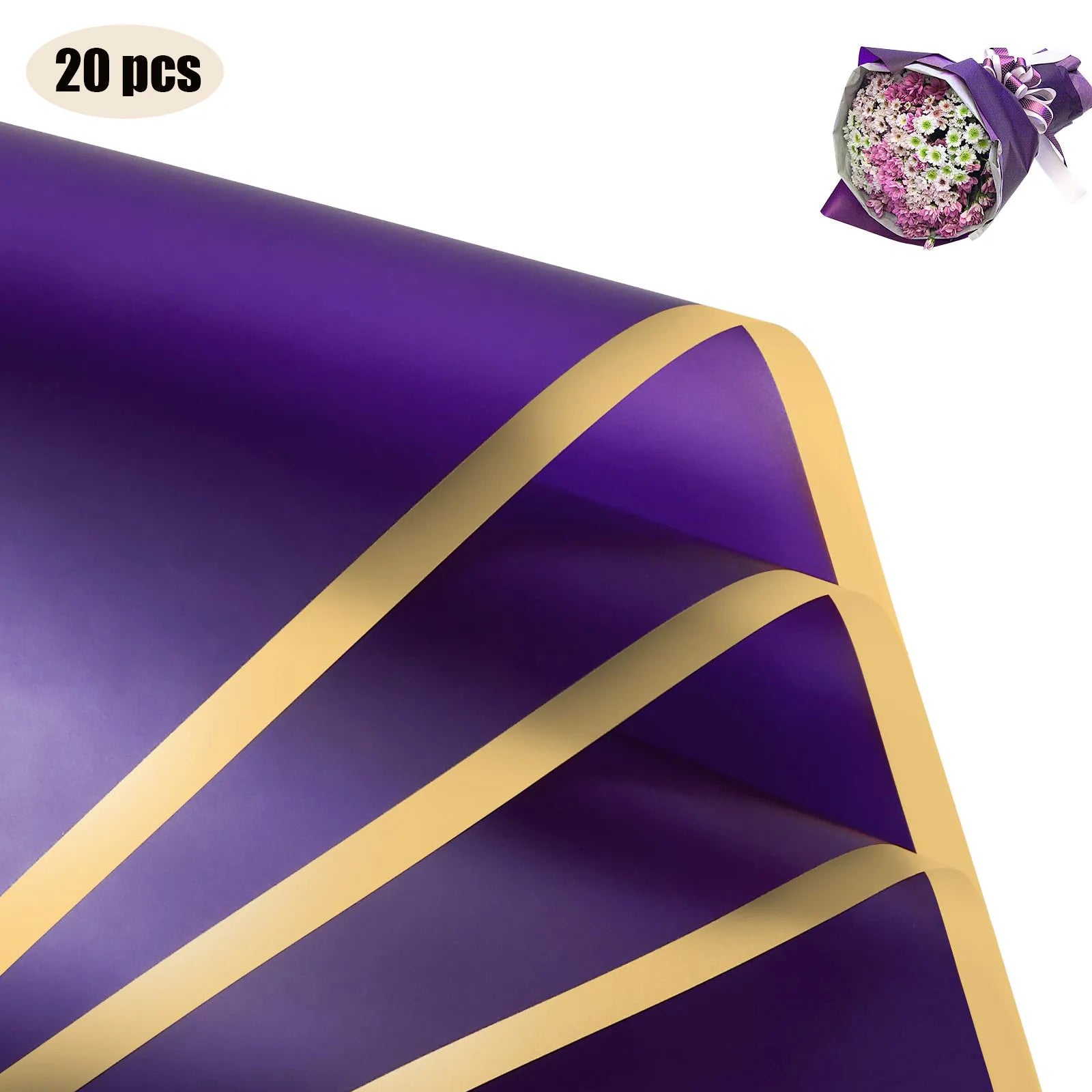 Waterproof Flower Sheets - Modern Colours - x20