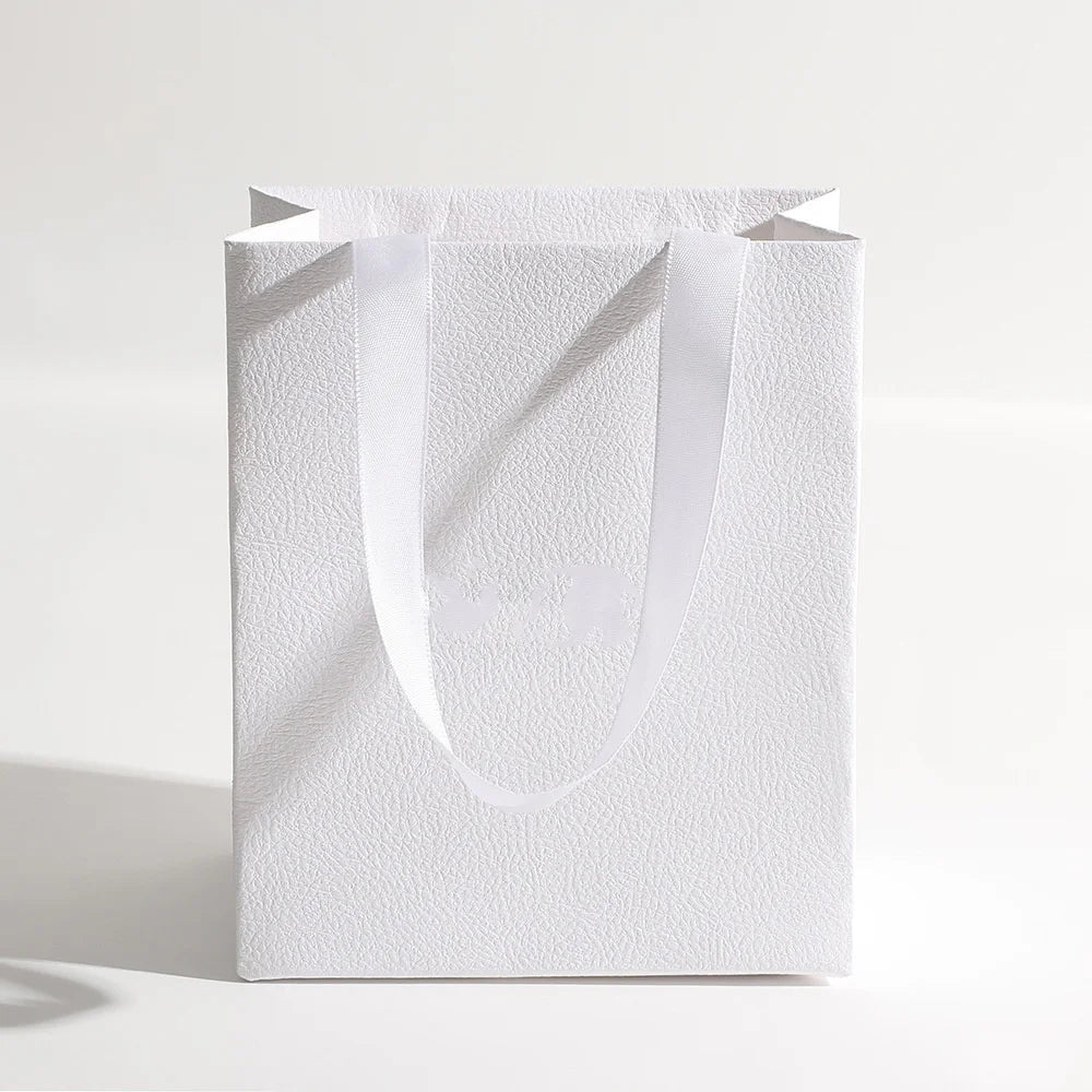 Eco Kraft Paper Gift Bags - 15x12.5x7.5cm