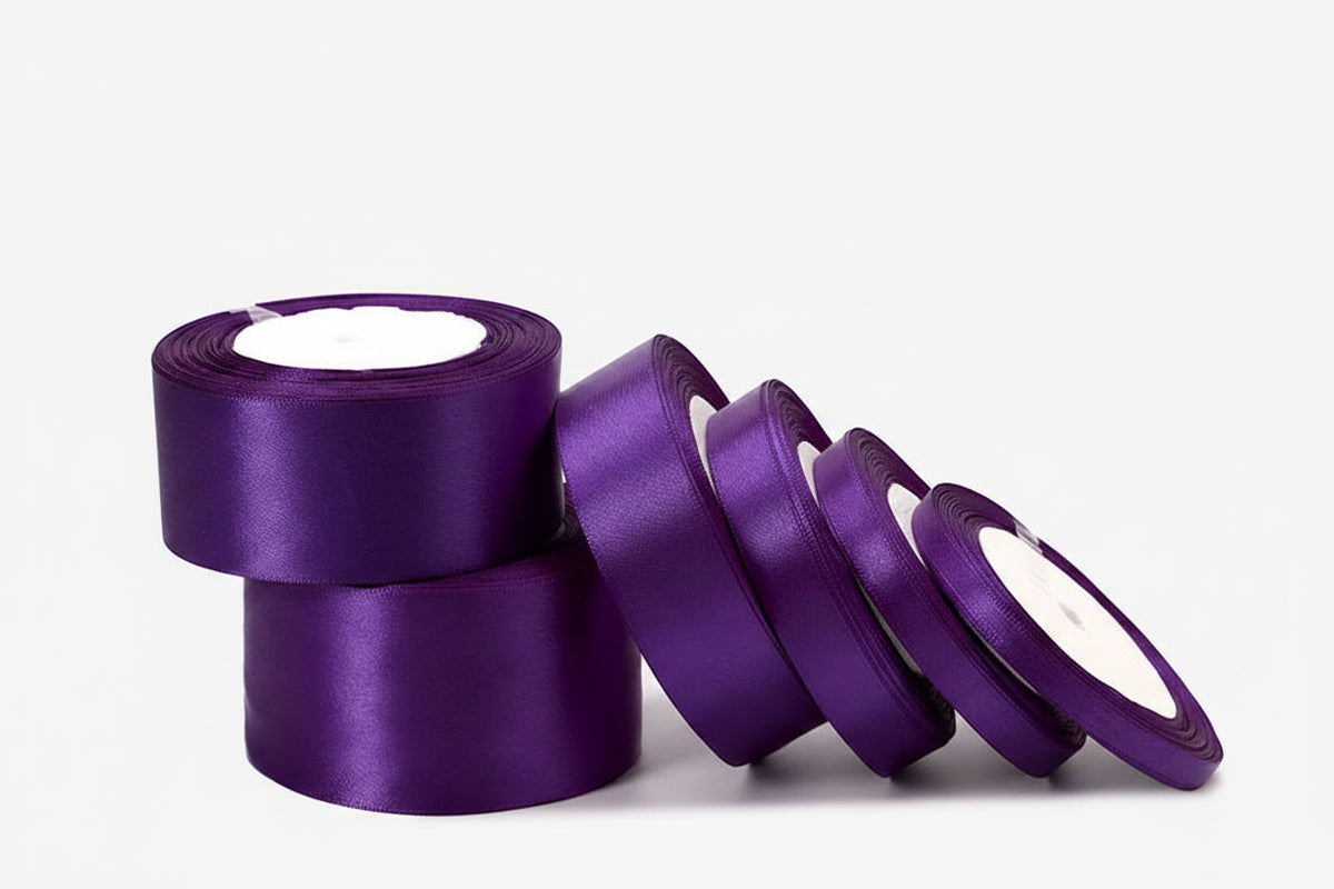 Satin Ribbon - Multiple Sizes