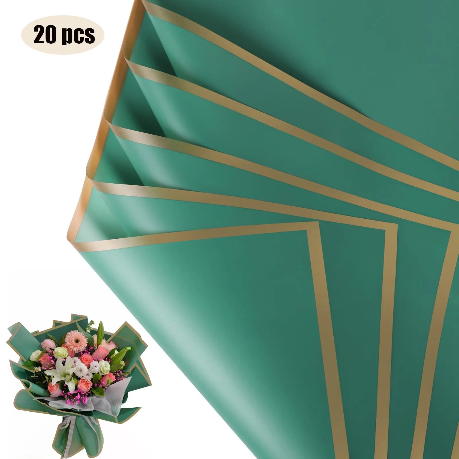 Waterproof Flower Sheets - Modern Colours - x20
