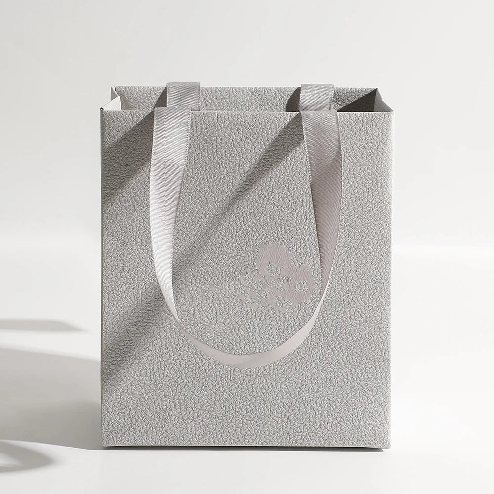 Eco Kraft Paper Gift Bags - 15x12.5x7.5cm