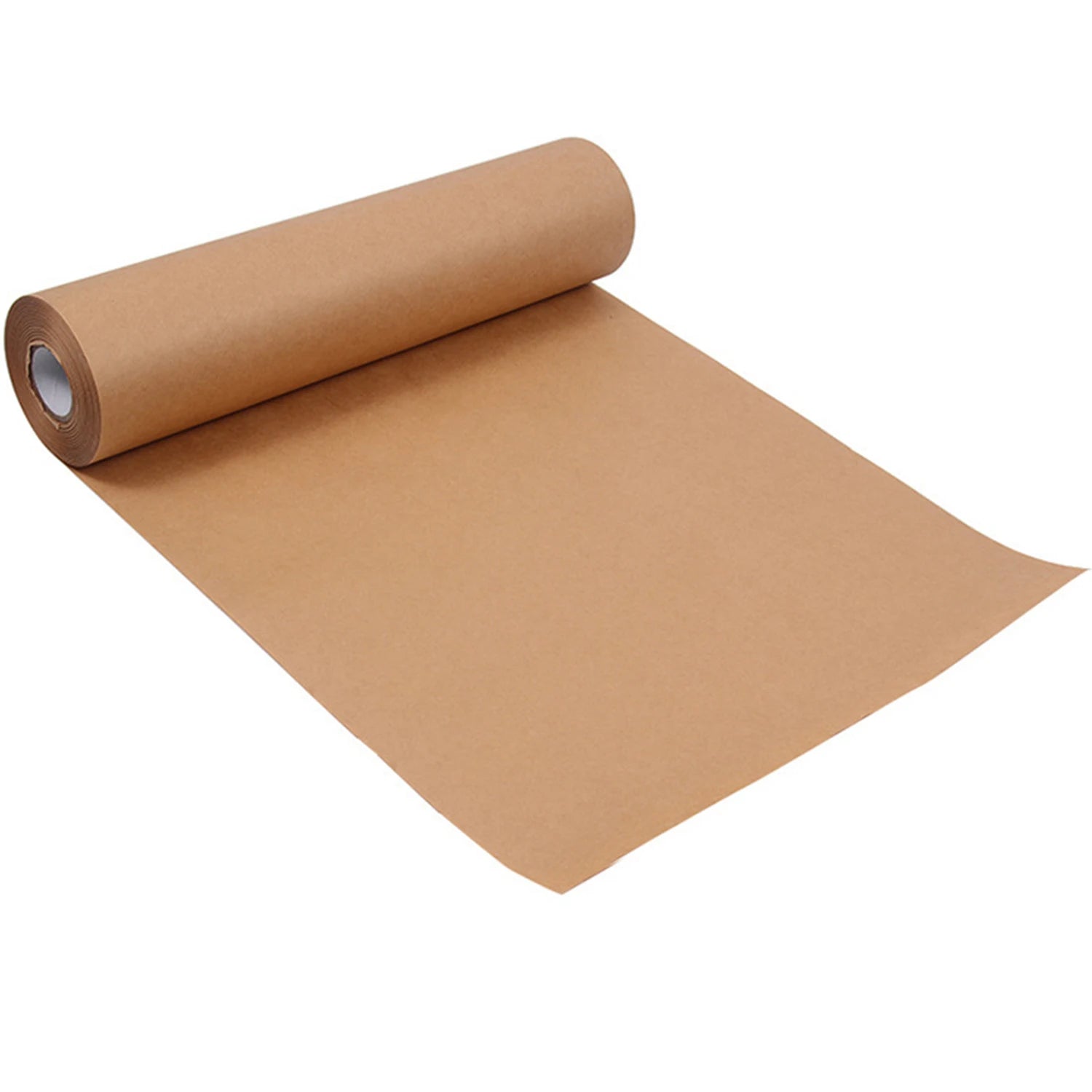 Brown Kraft Paper Roll - Thick Biodegradable Wrapping Paper - 50cm