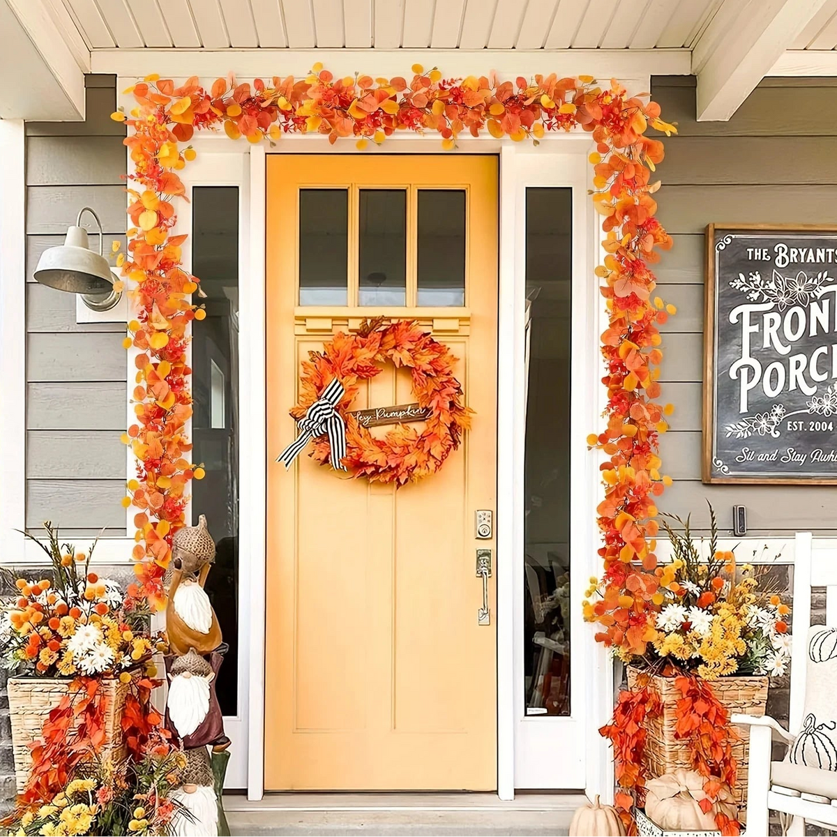 Artificial Autumn Garland - 5.9ft
