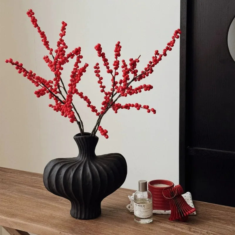 Nordic Plastic Vase - 25.5cmx23cm