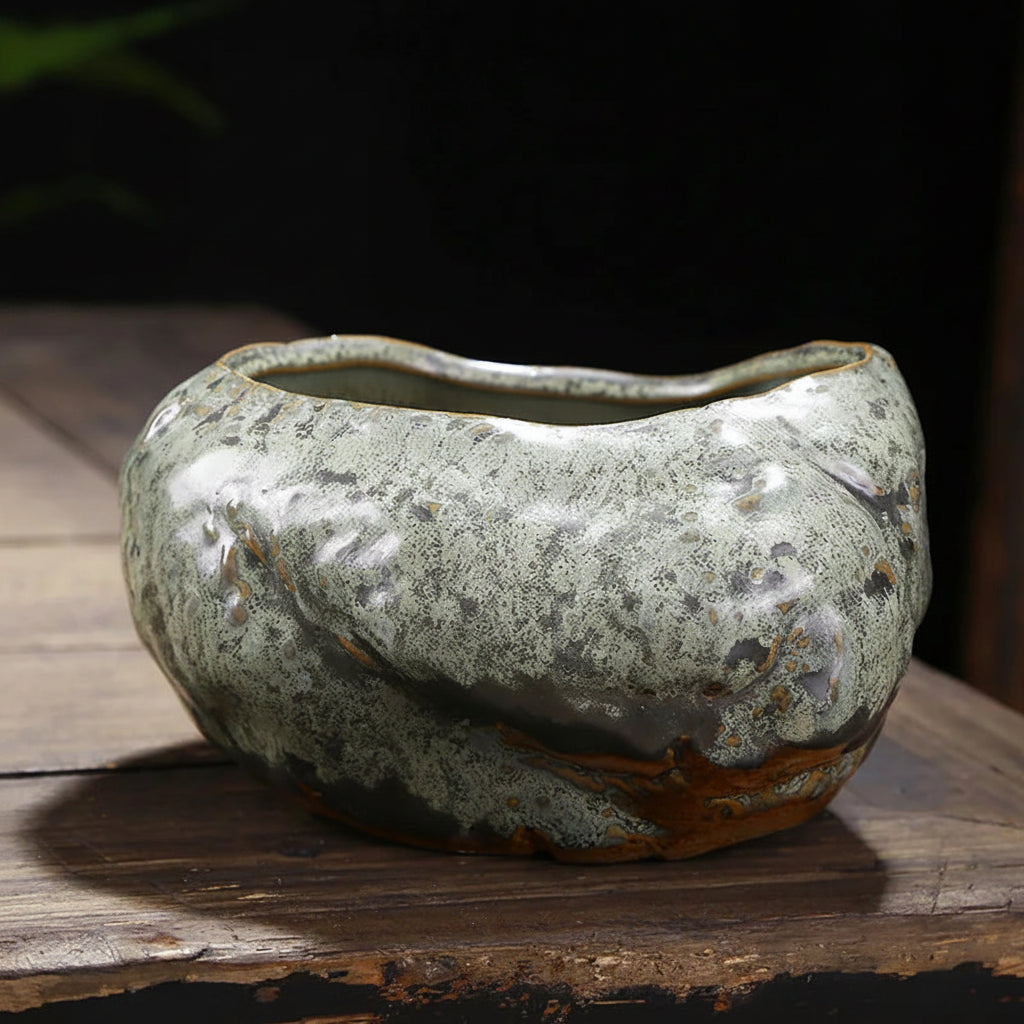 Ceramic Retro Chinese Designed Pots - Various Sizes