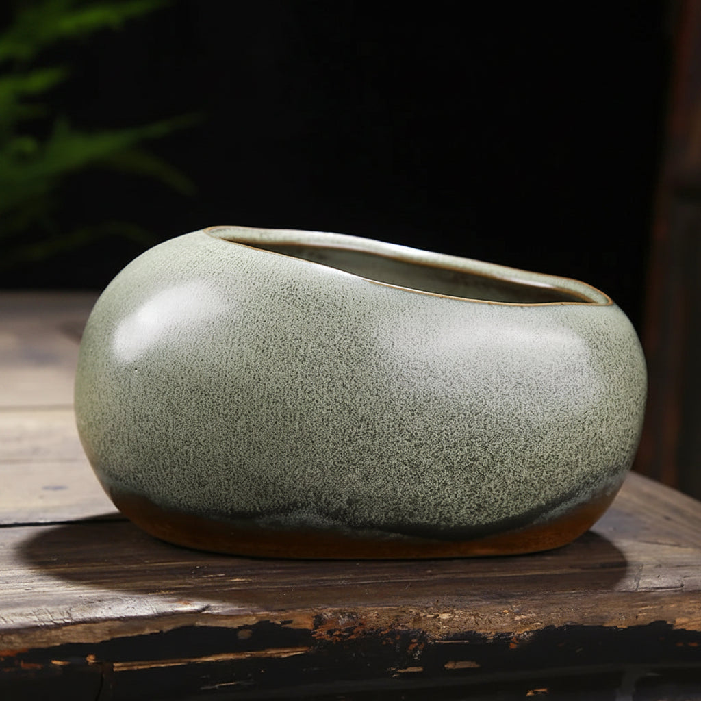 Ceramic Retro Chinese Designed Pots - Various Sizes