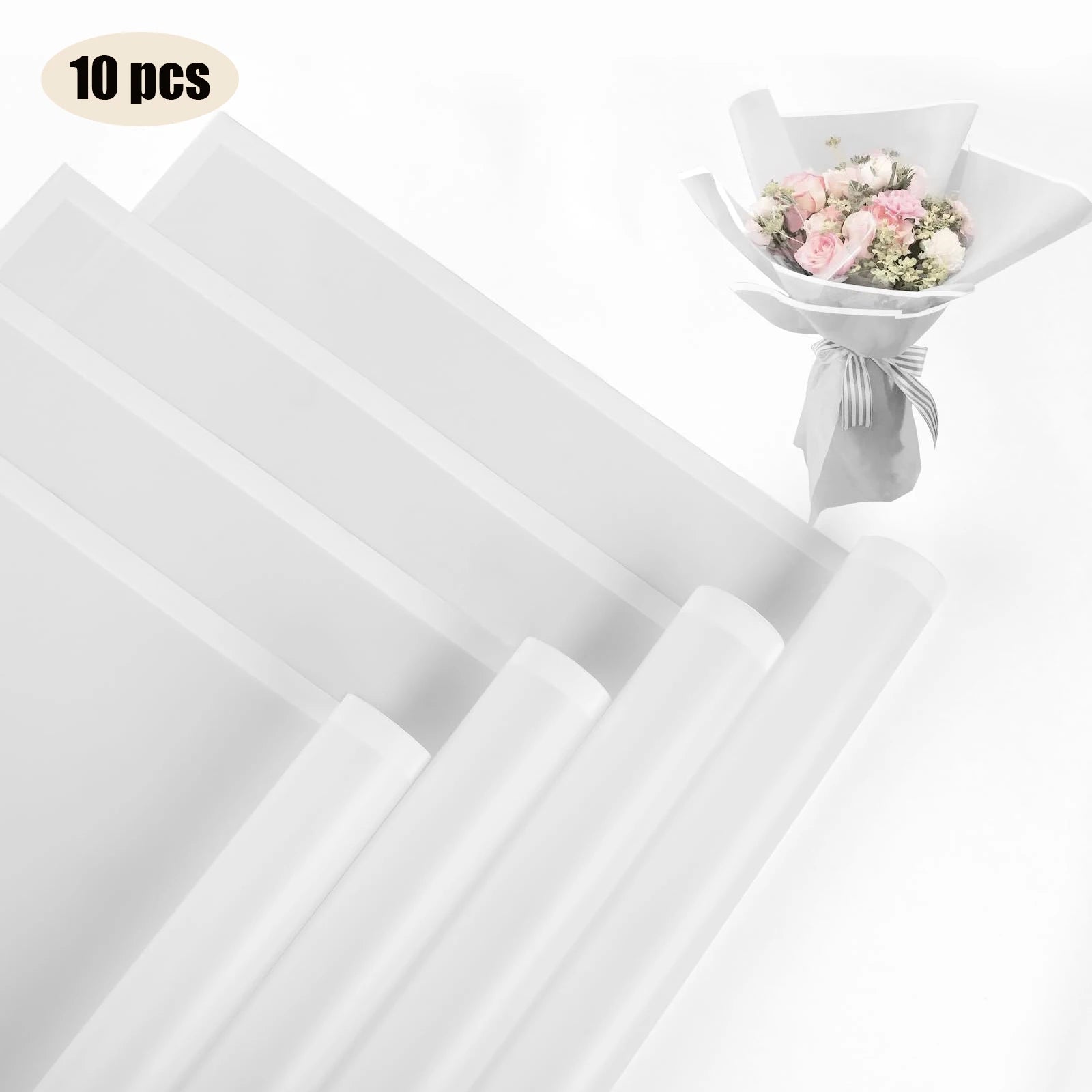 Bouquet Waterproof Sheets - 58cm x 30cm - x10