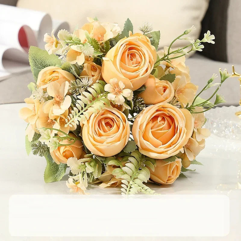 Artificial Flowers - Silk Roses Bouquets
