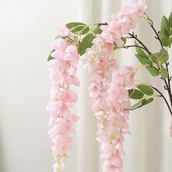 Artificial Wisteria Stem - Blooming Vine - 108cm