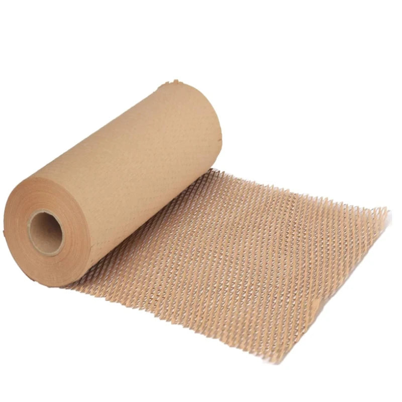 Honeycomb Wrapping Paper - Eco-Friendly Roll - 10M