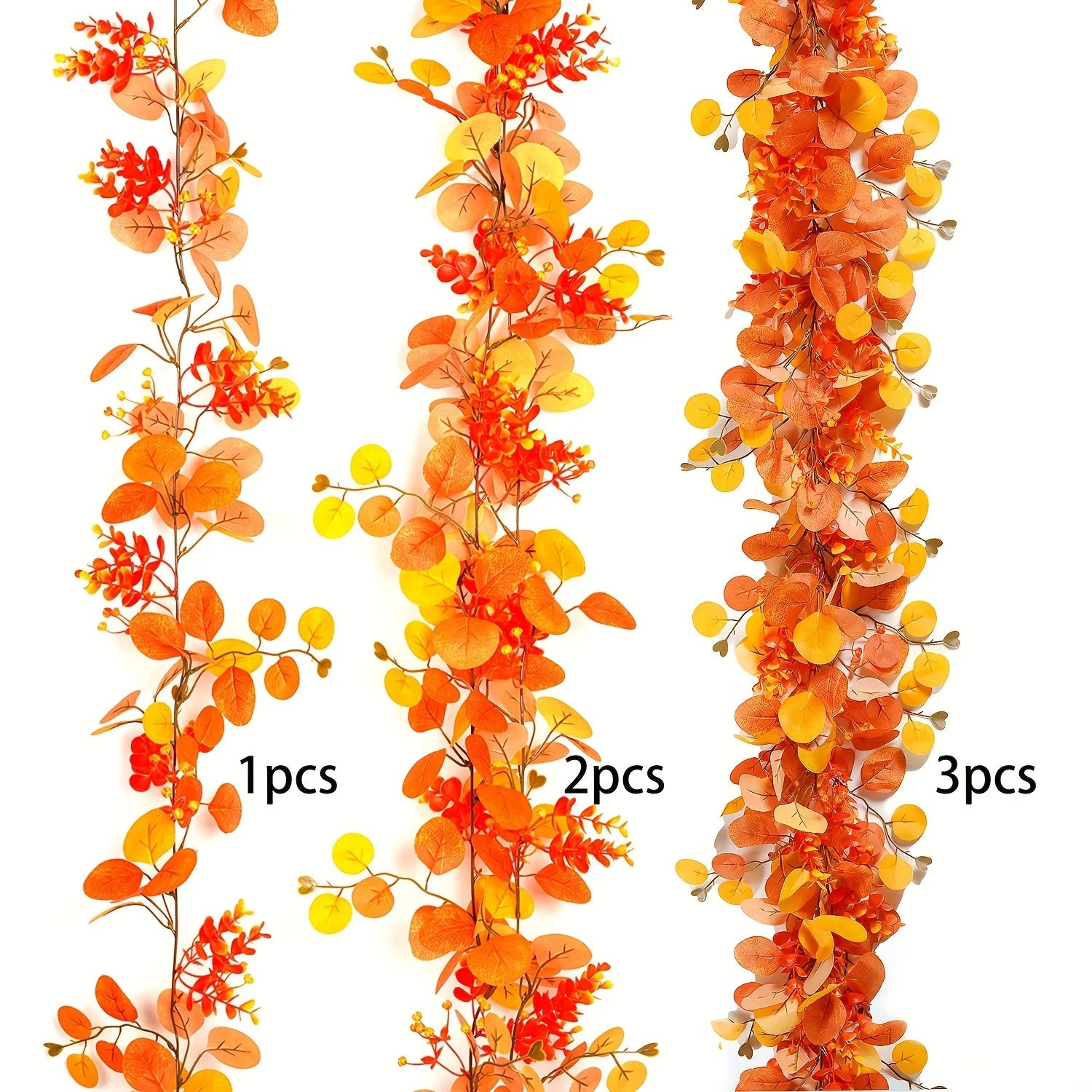 Artificial Autumn Garland  - 5.9ft