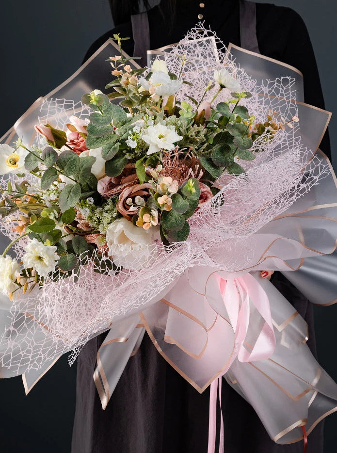 Bouquet Waterproof Sheets - 58cm x 30cm - x10