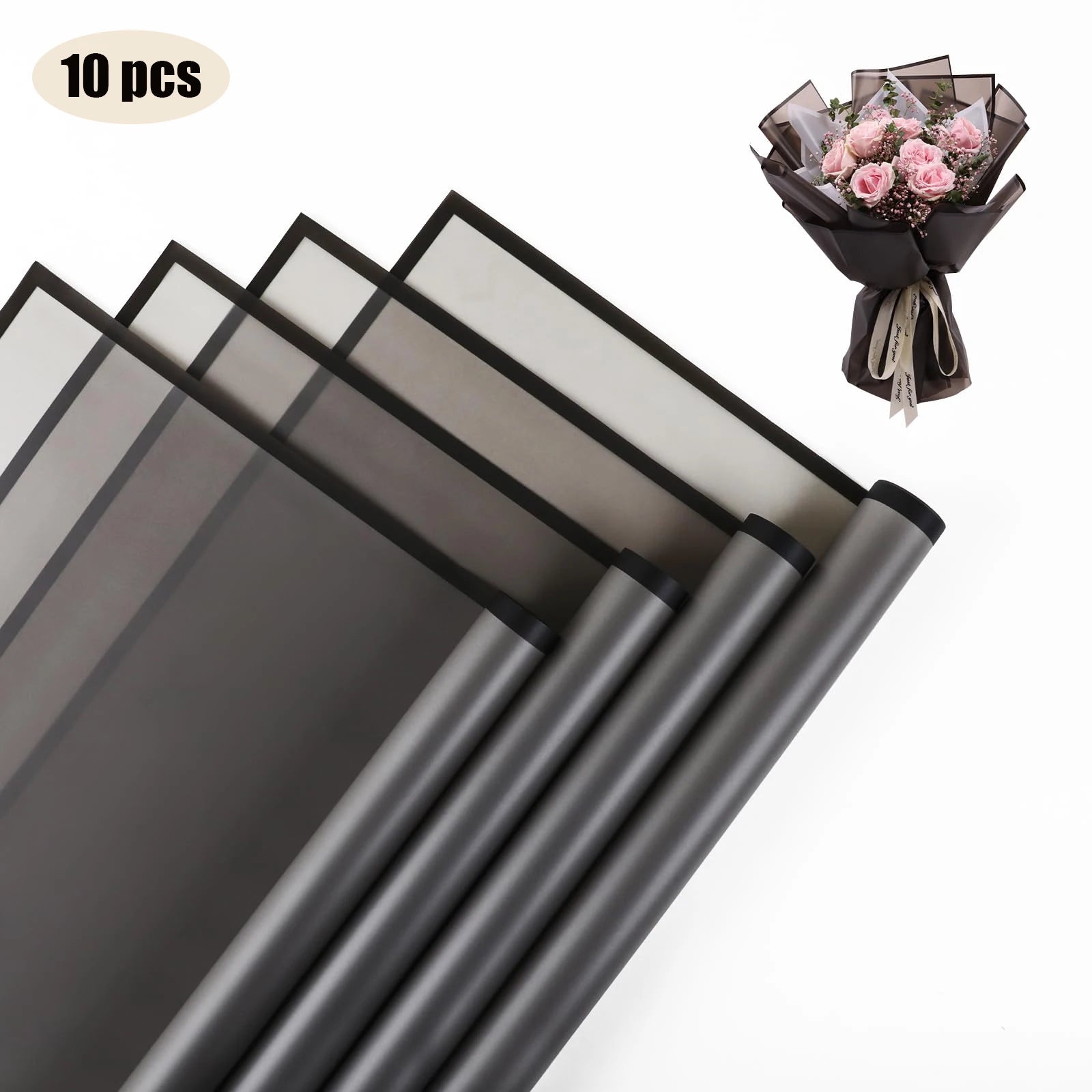 Bouquet Waterproof Sheets - 58cm x 30cm - x10