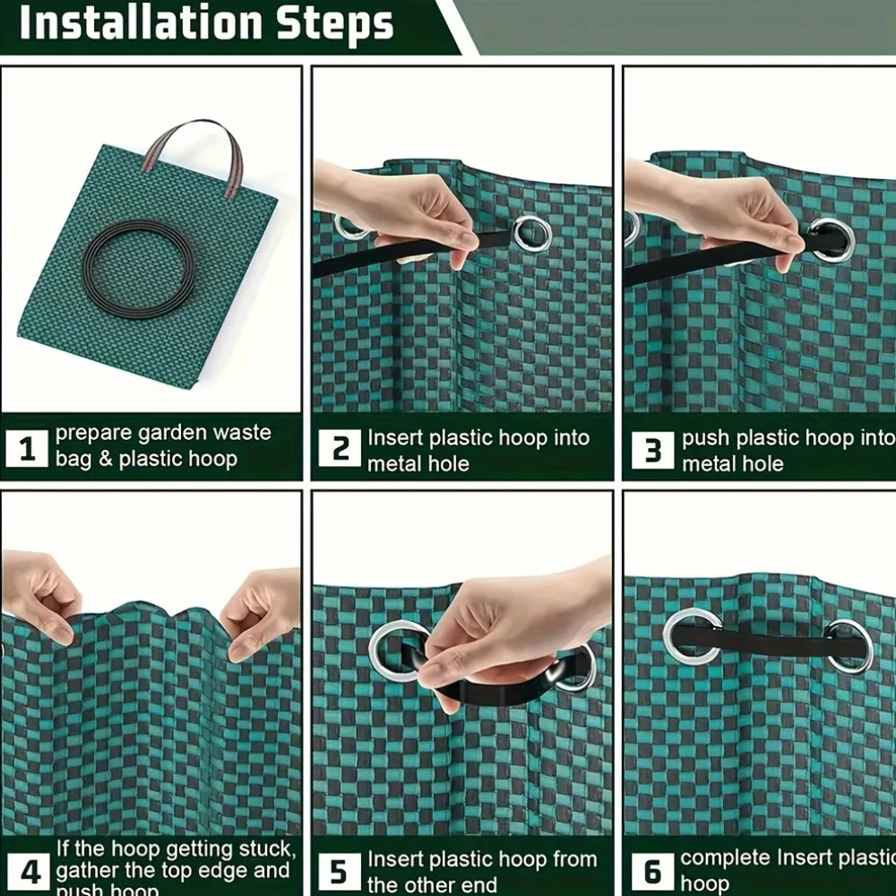 Heavy Duty Garden Waste Bags - Reusable