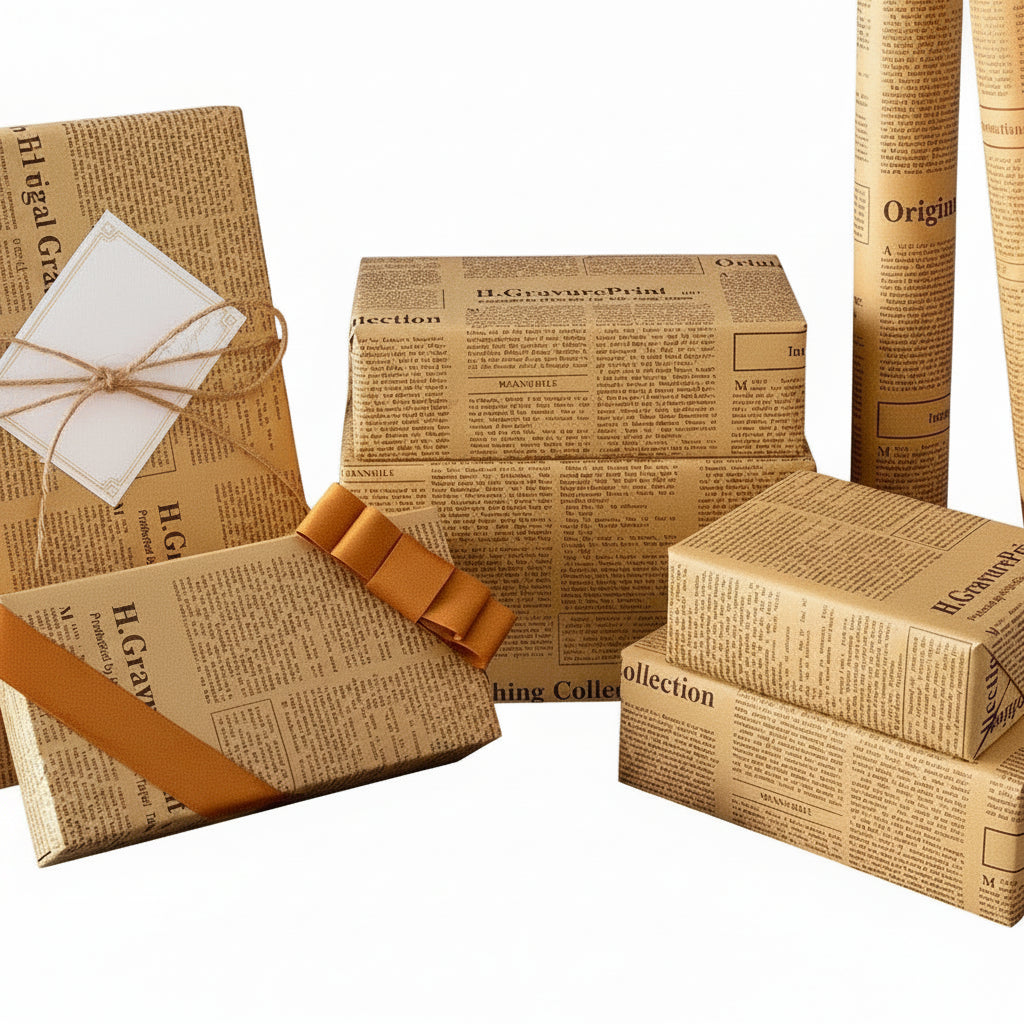 Newspaper Wrapping Sheets - X10