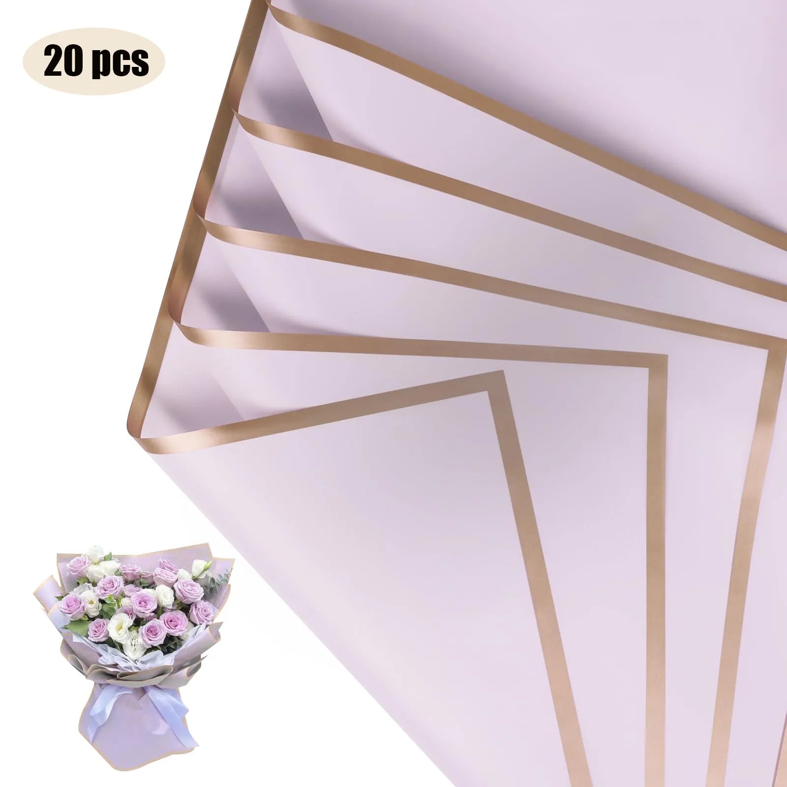 Waterproof Flower Sheets - Modern Colours - x20