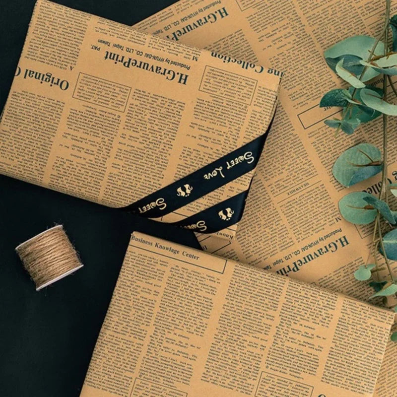 Newspaper Wrapping Sheets - X10