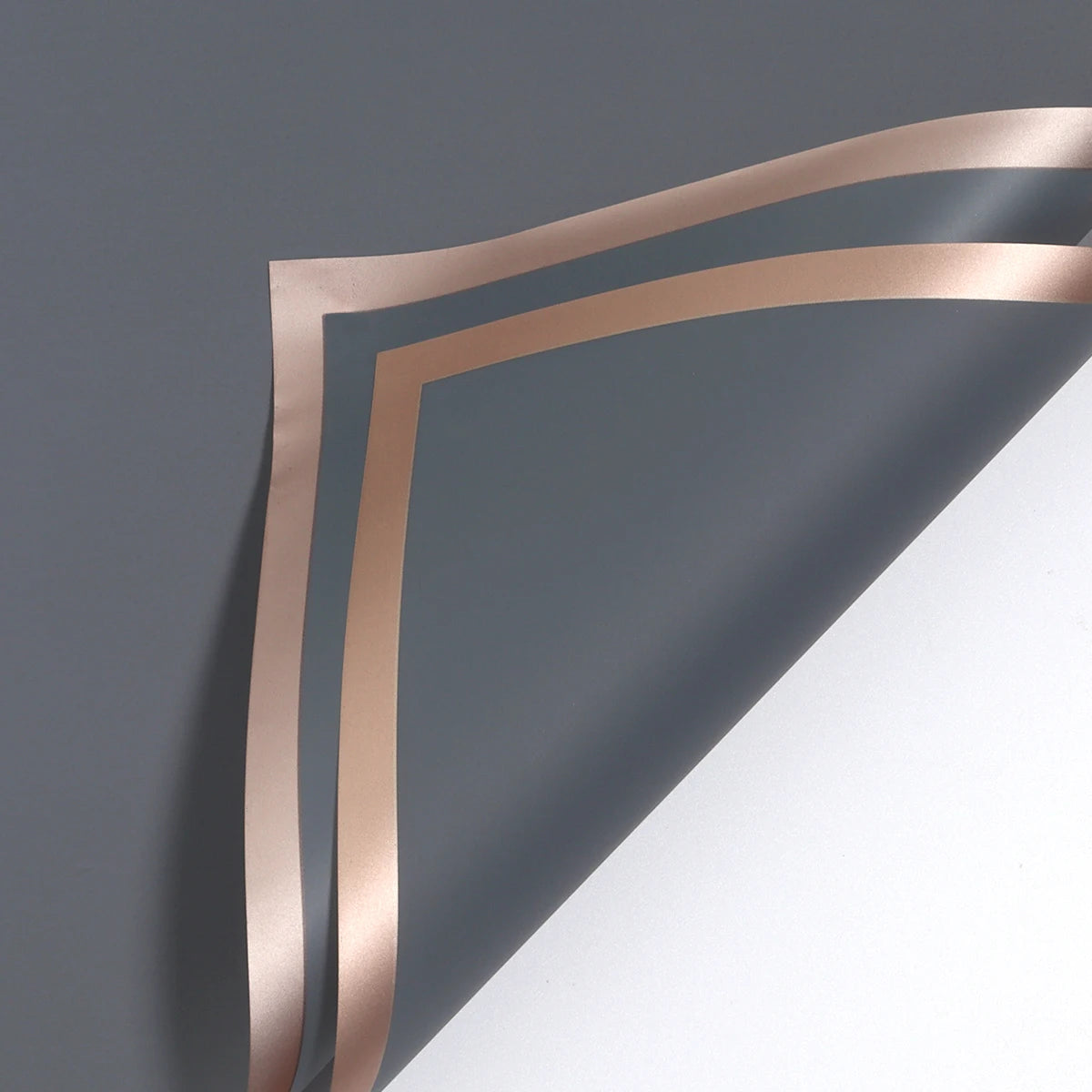 Waterproof Wrapping Paper With Golden Border - x20 Sheets