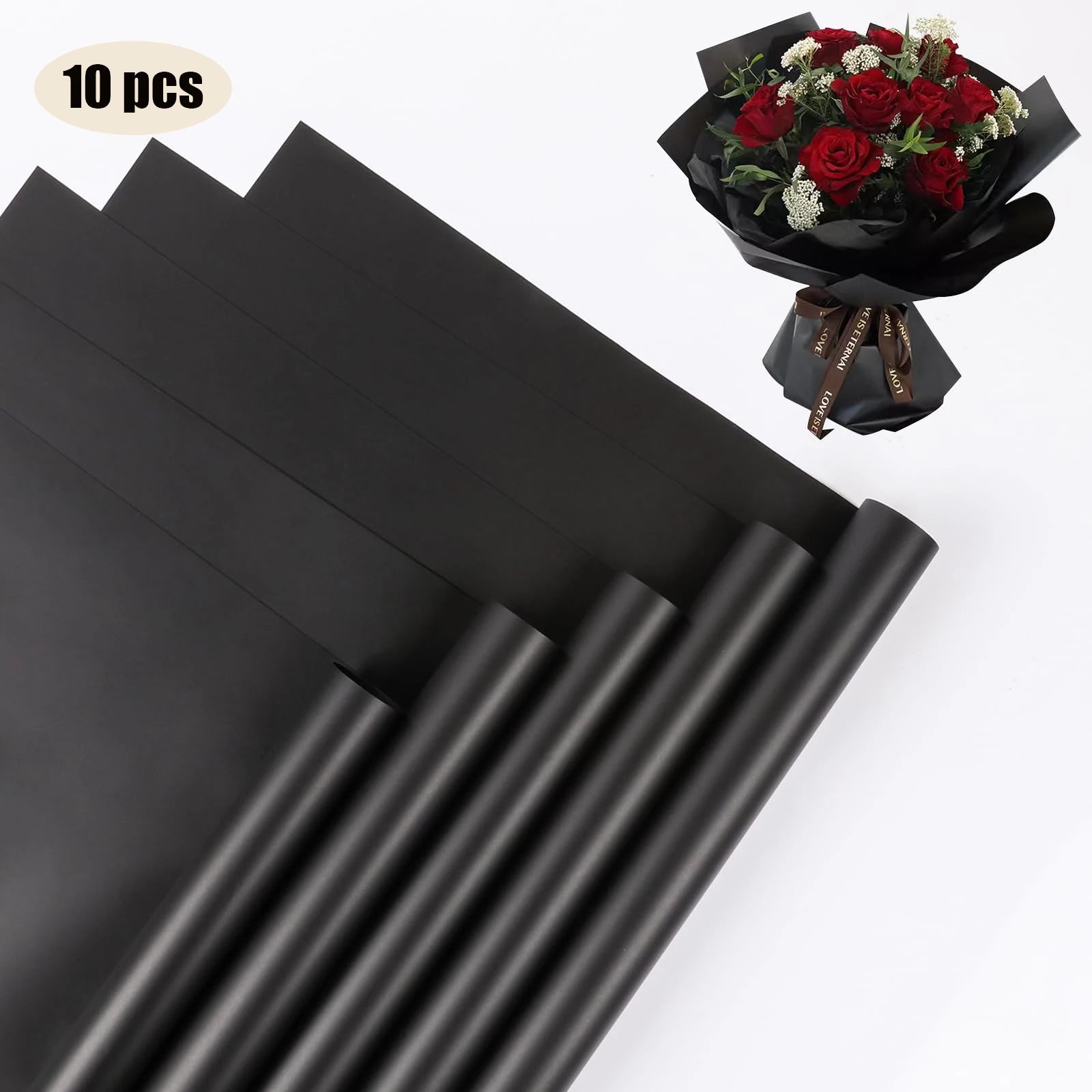 Bouquet Waterproof Sheets - 58cm x 30cm - x10