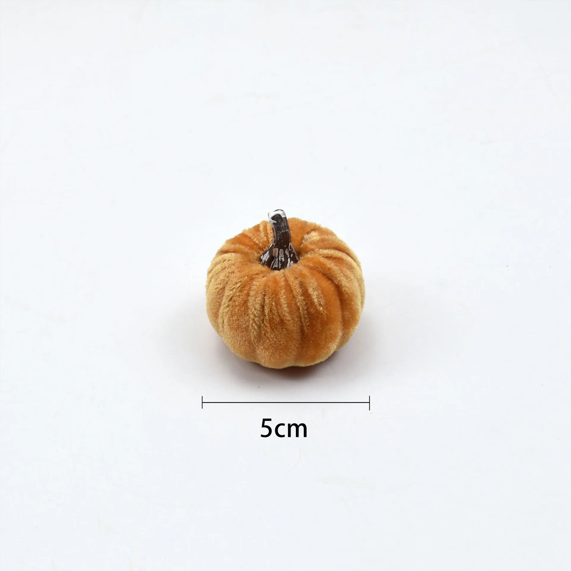 Velvet Artificial Pumpkins - x10