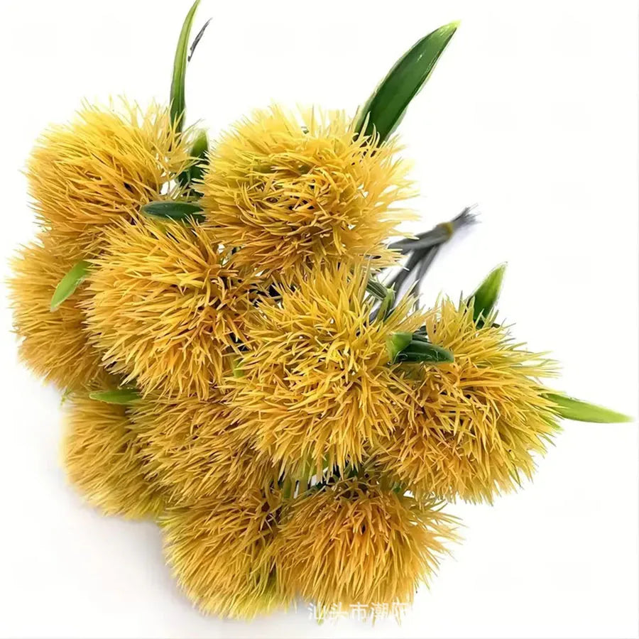 Artificial Dandelion Stem - Pompom - 26cm