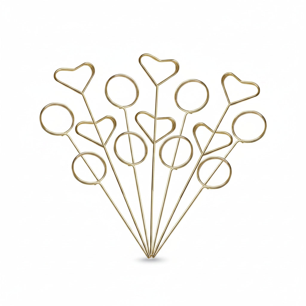 Floral Card Holder - Metal Wire - 30cm