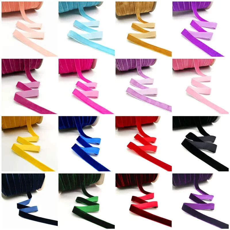 Velvet Ribbon - Multiple Sizes