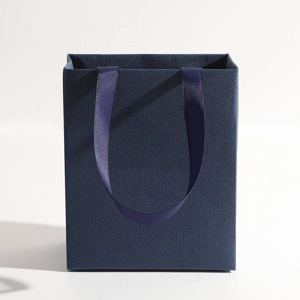 Eco Kraft Paper Gift Bags - 15x12.5x7.5cm