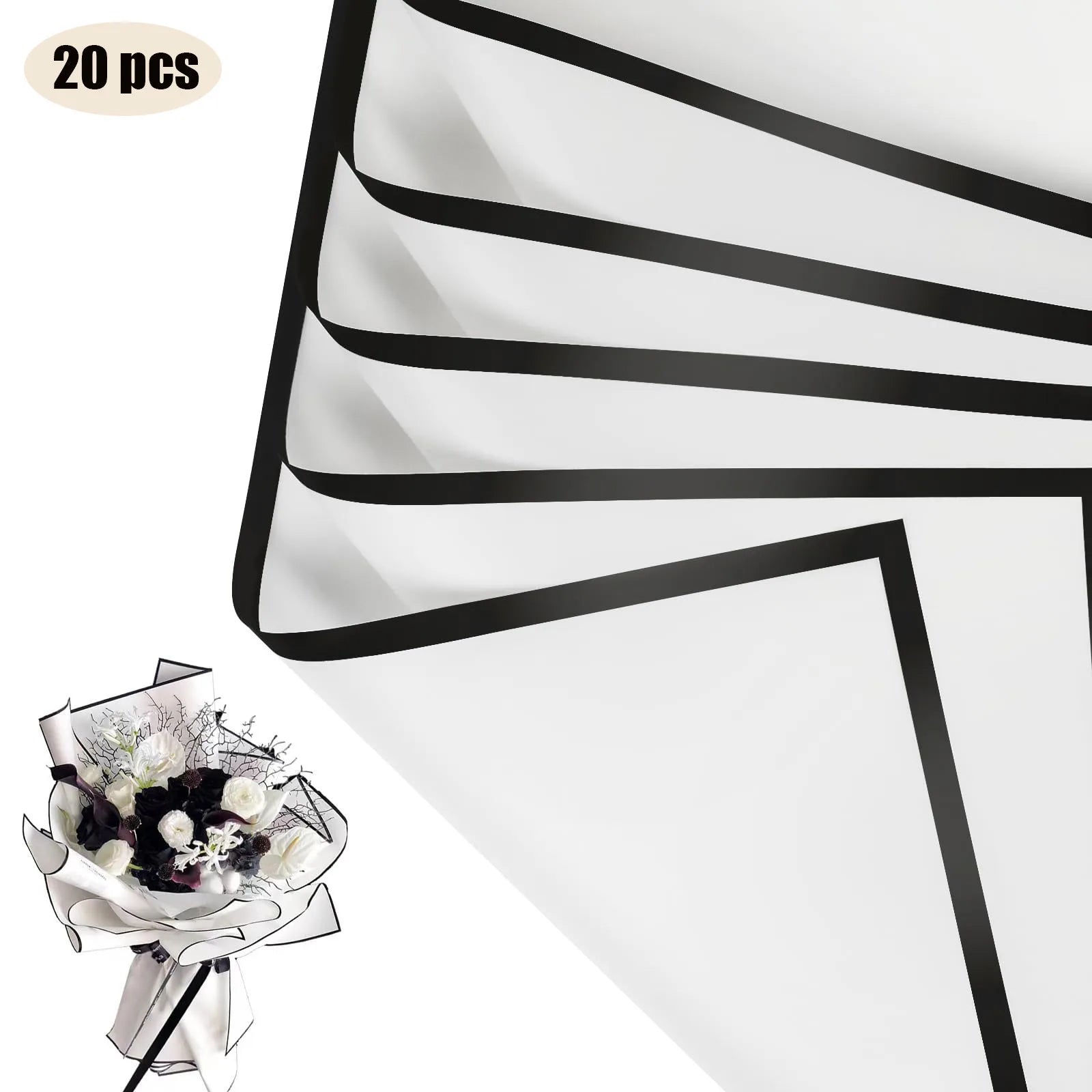 Waterproof Flower Sheets - Modern Colours - x20