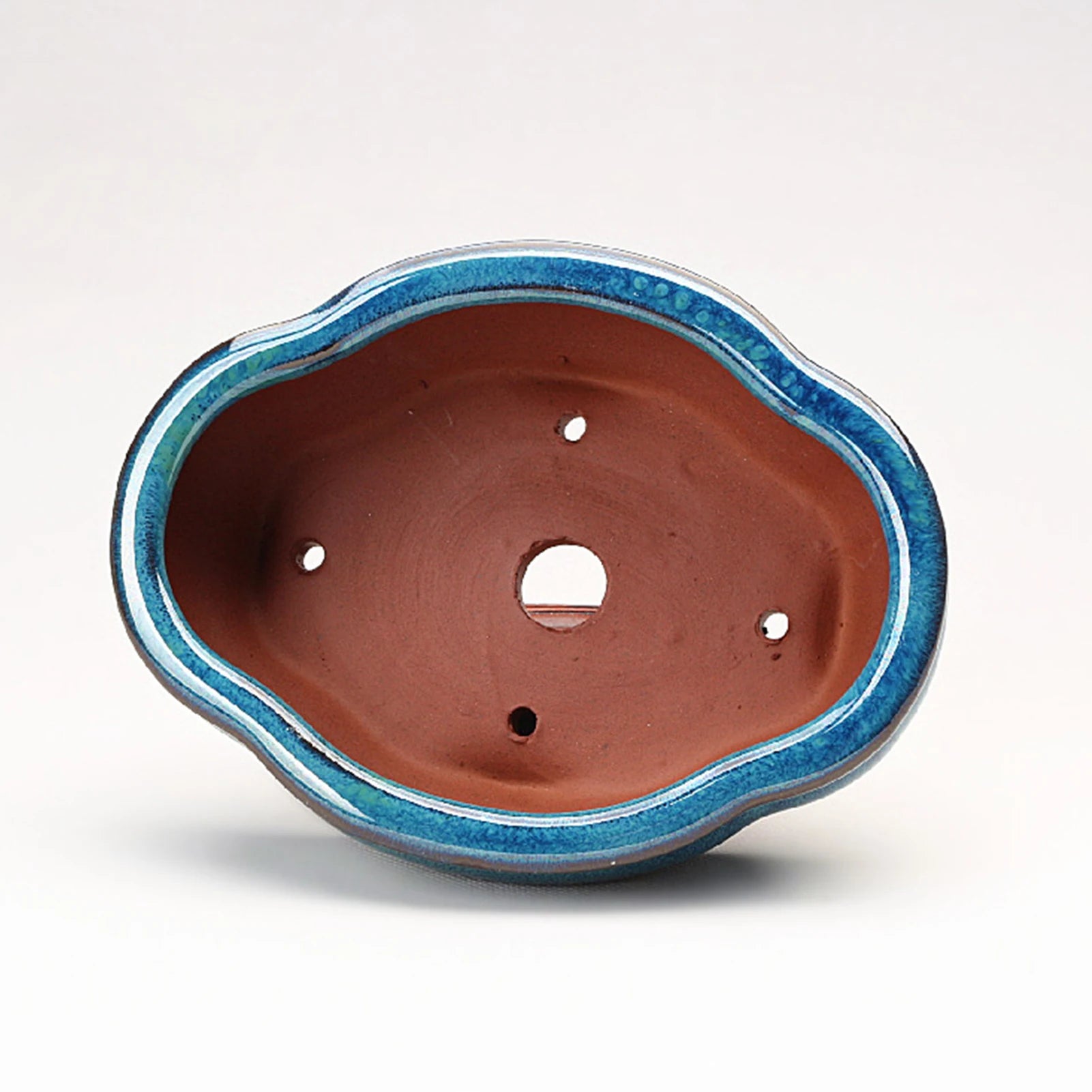Ceramic Garden Planter - Elegant Breathable pot - 15cmx5.2cm