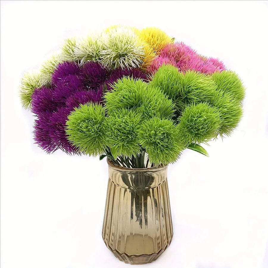 Artificial Dandelion Stem - Pompom - 26cm