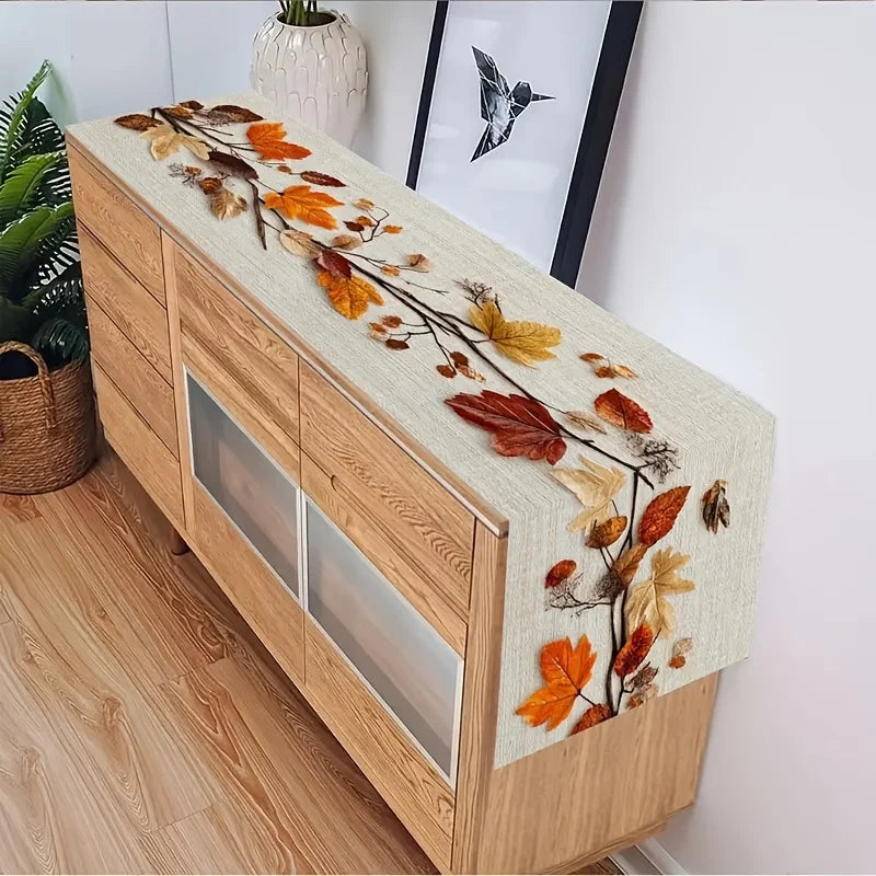 Fallen Autumn Leaf Table Runner - 3 Sizes