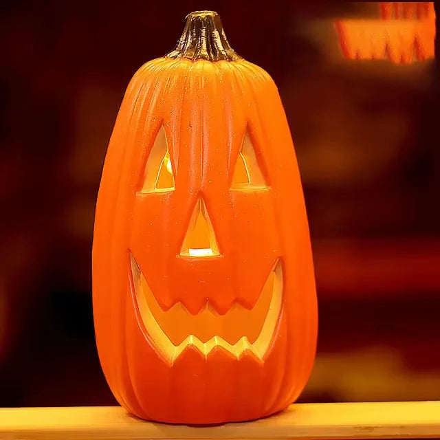 Halloween Glowing Pumpkins LED Lights - Battery Powered