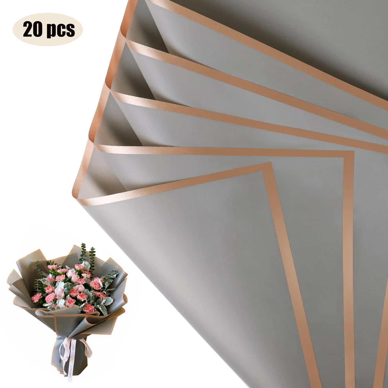 Waterproof Flower Sheets - Modern Colours - x20
