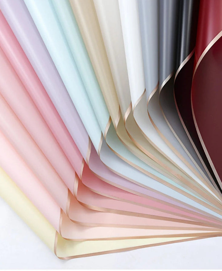 Bouquet Waterproof Sheets - 58cm x 30cm - x10
