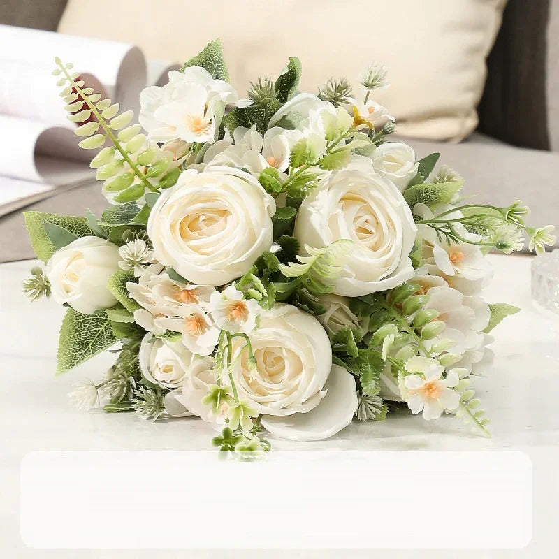 Artificial Flowers - Silk Roses Bouquets