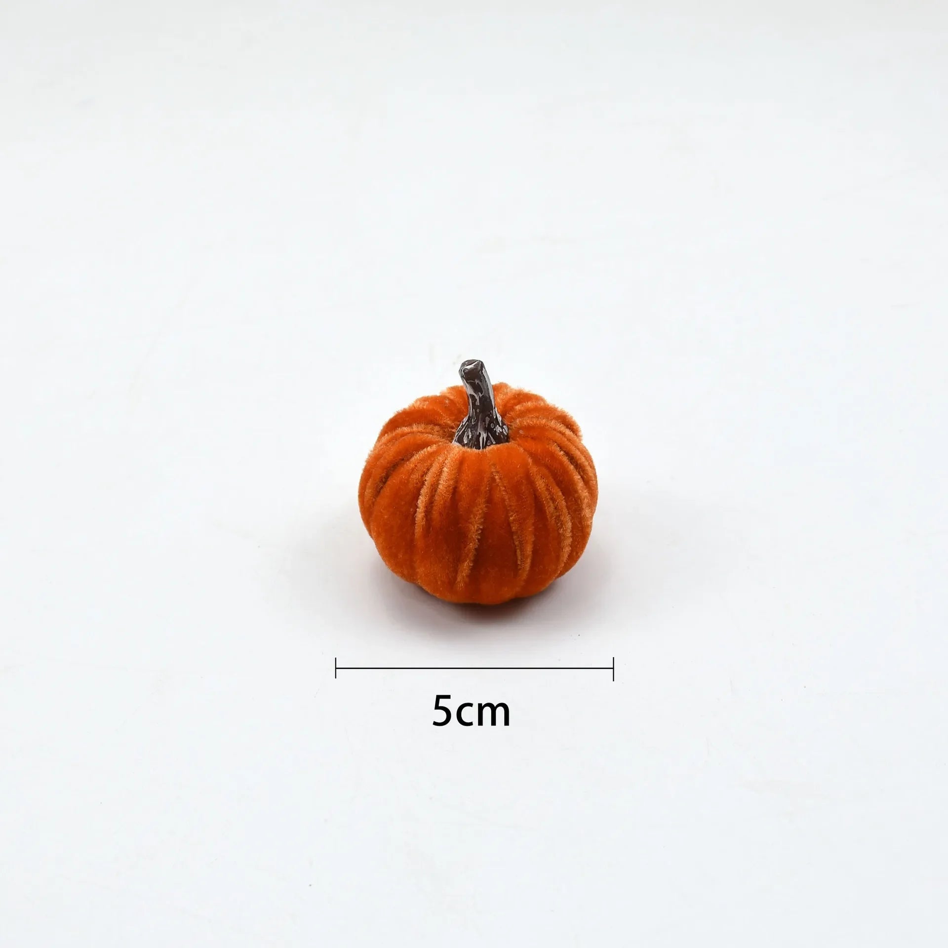 Velvet Artificial Pumpkins - x10