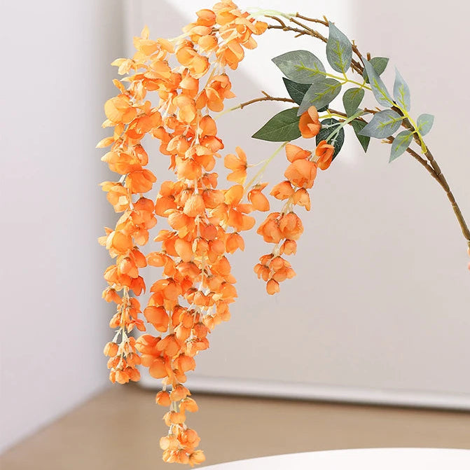 Artificial Wisteria Stem - Blooming Vine - 108cm
