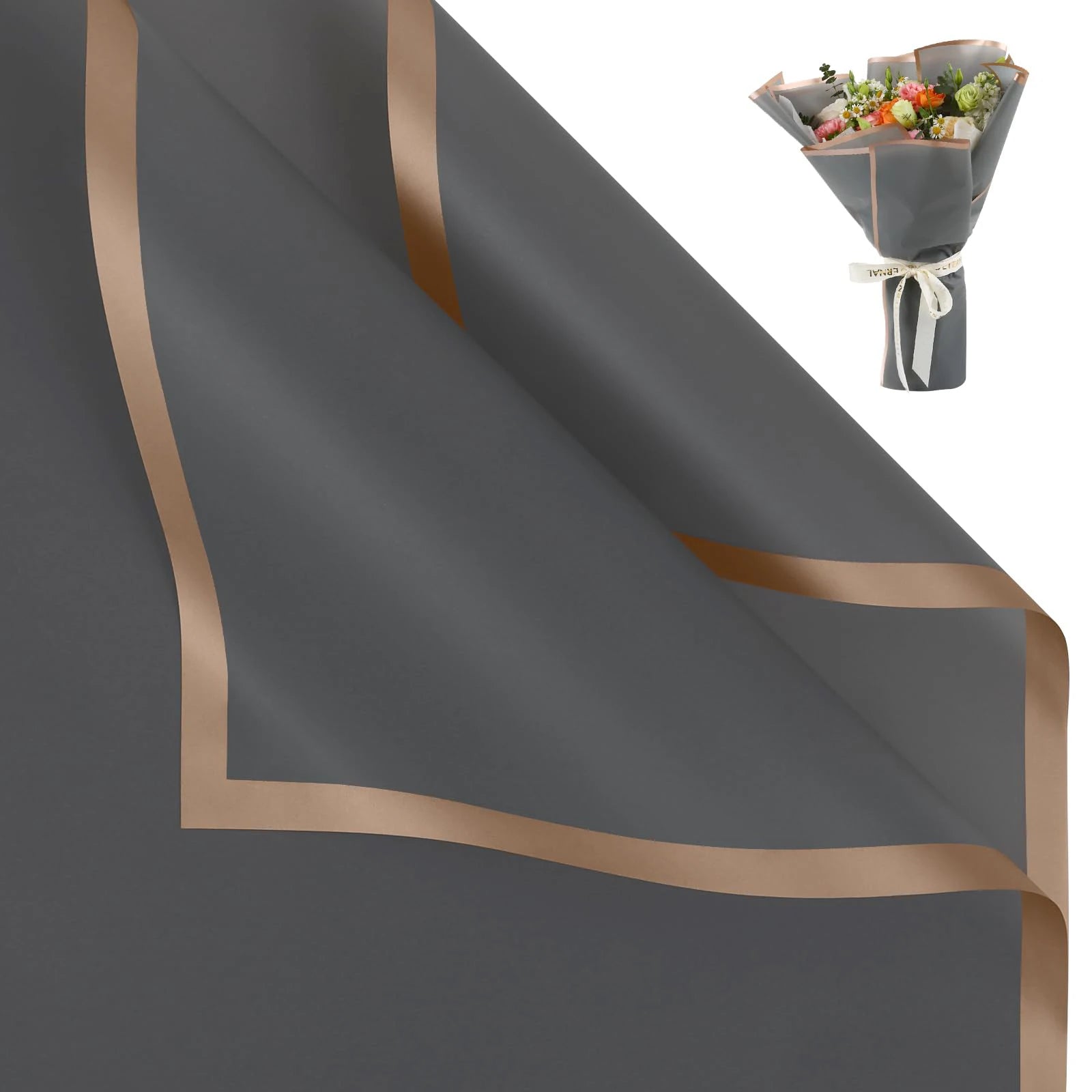 Bouquet Waterproof Sheets - 58cm x 30cm - x10